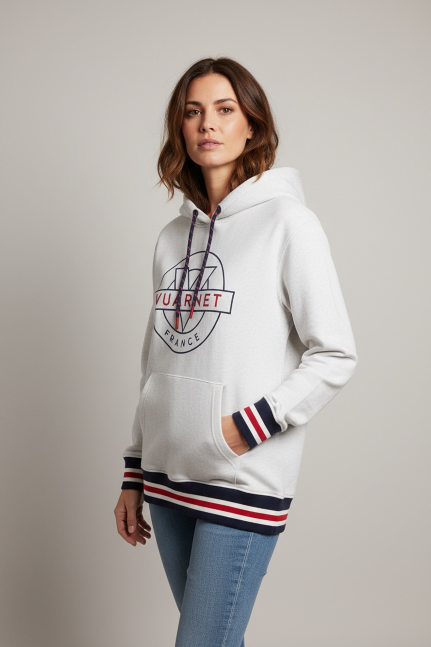 Vuarnet Hoodie White Size M